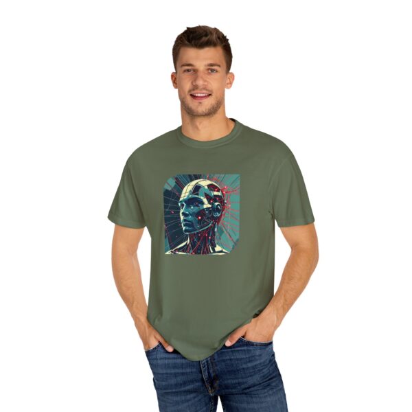 Futuristic Graphic T-Shirt, Unisex Tee for Tech Lovers, Casual Outfit, AI Enthusiast Gift, Unique Graphic Tees - Image 13